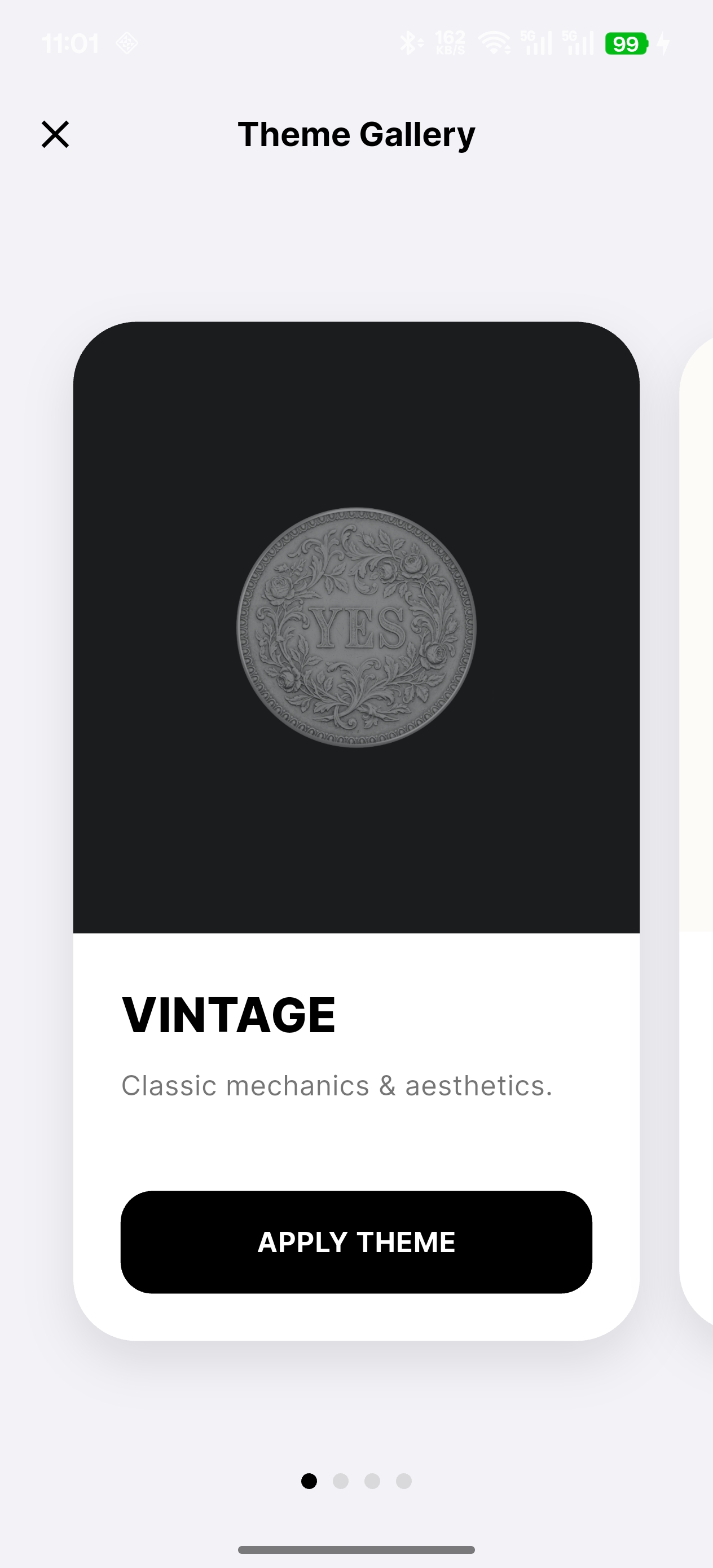 Flip Moment - Theme Selection